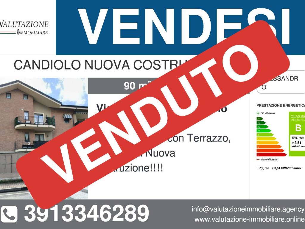 appartamento in vendita a Candiolo