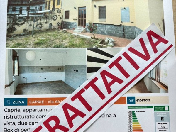 appartamento in vendita a Caprie in zona Novaretto