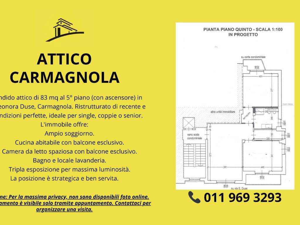 appartamento in vendita a Carmagnola