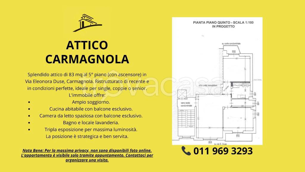 appartamento in vendita a Carmagnola