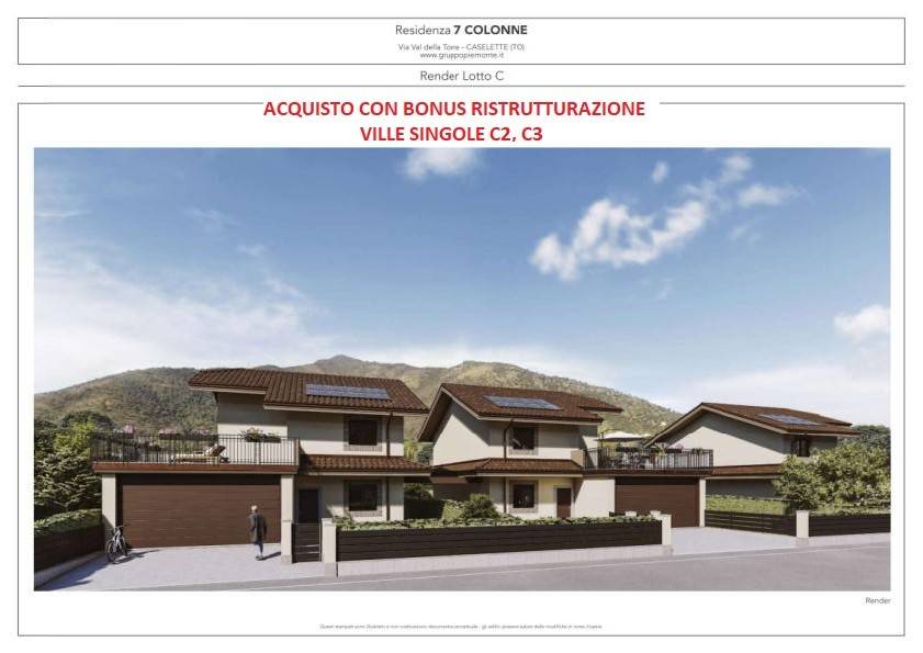 casa indipendente in vendita a Caselette