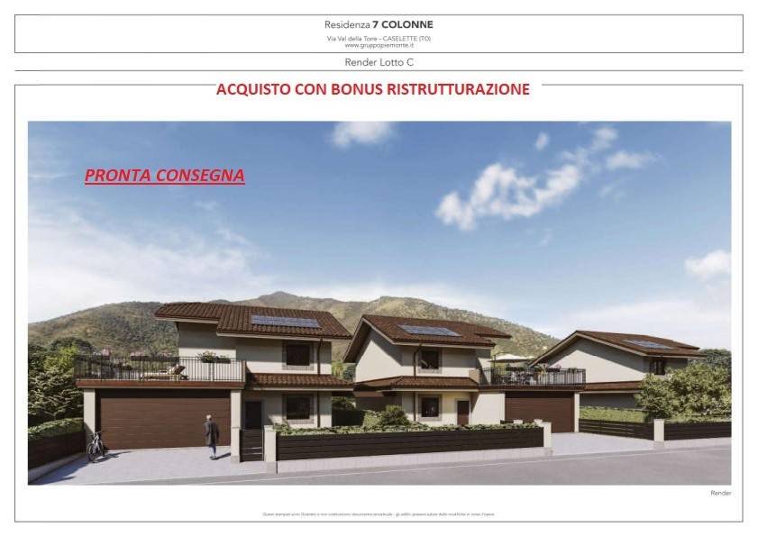 casa indipendente in vendita a Caselette