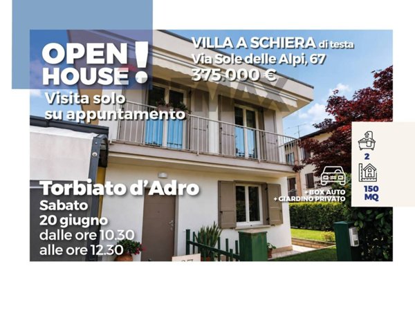 casa indipendente in vendita ad Adro in zona Torbiato