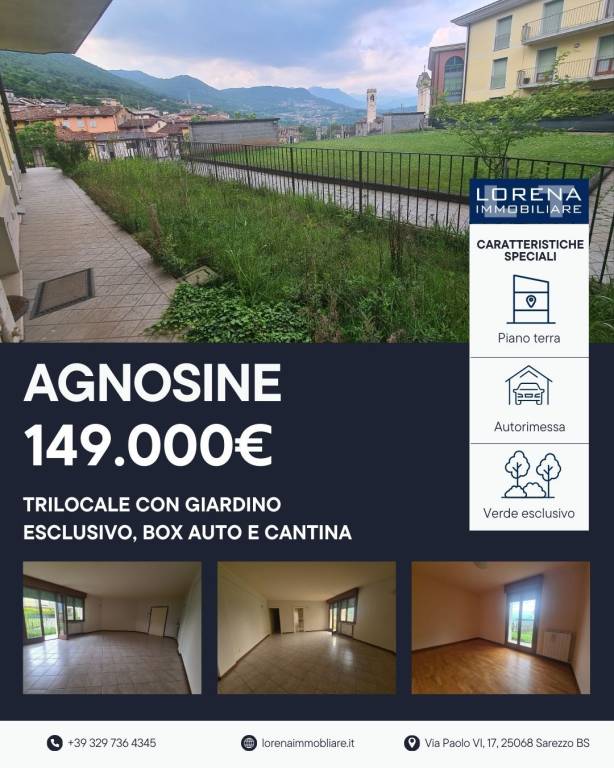 appartamento in vendita ad Agnosine