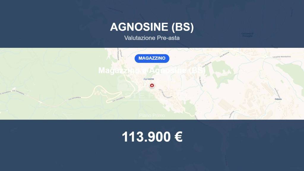 locale commerciale in vendita ad Agnosine in zona Renzana