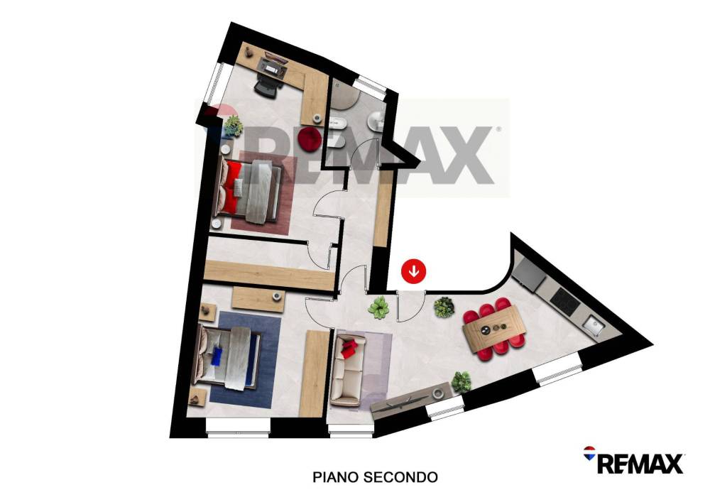 appartamento in vendita ad Angolo Terme