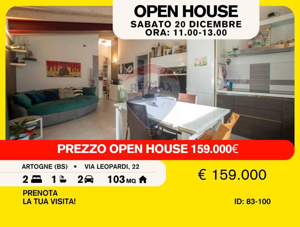 appartamento in vendita ad Artogne