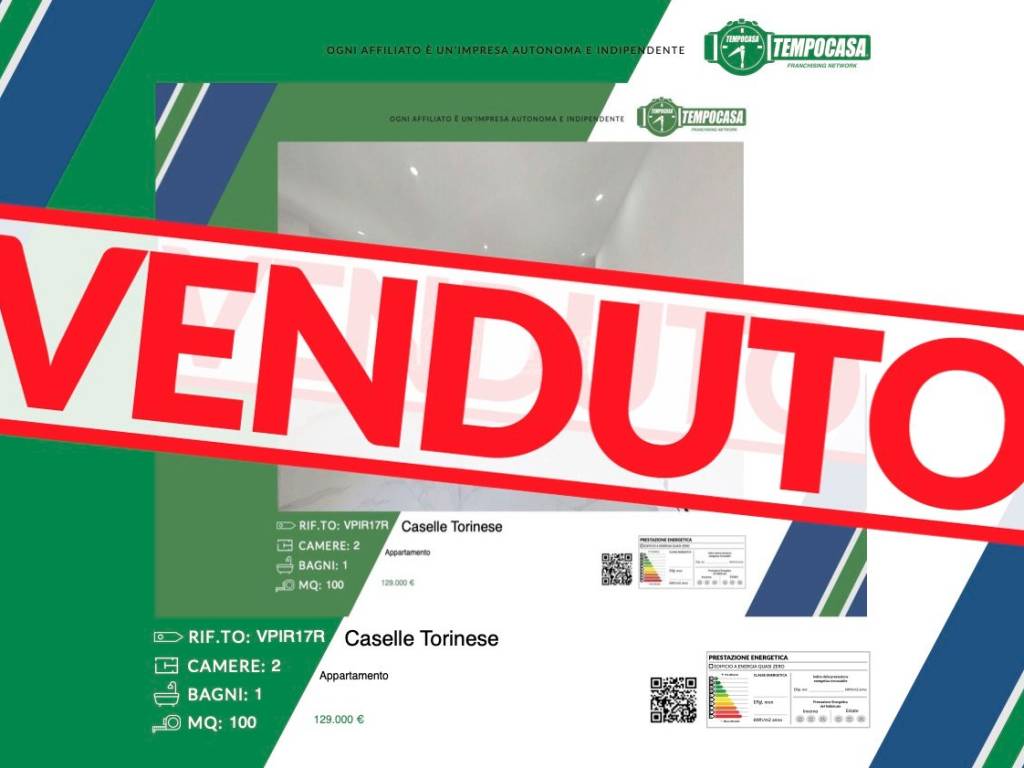 appartamento in vendita a Caselle Torinese