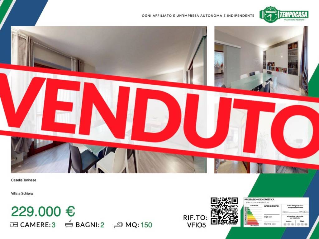 casa indipendente in vendita a Caselle Torinese