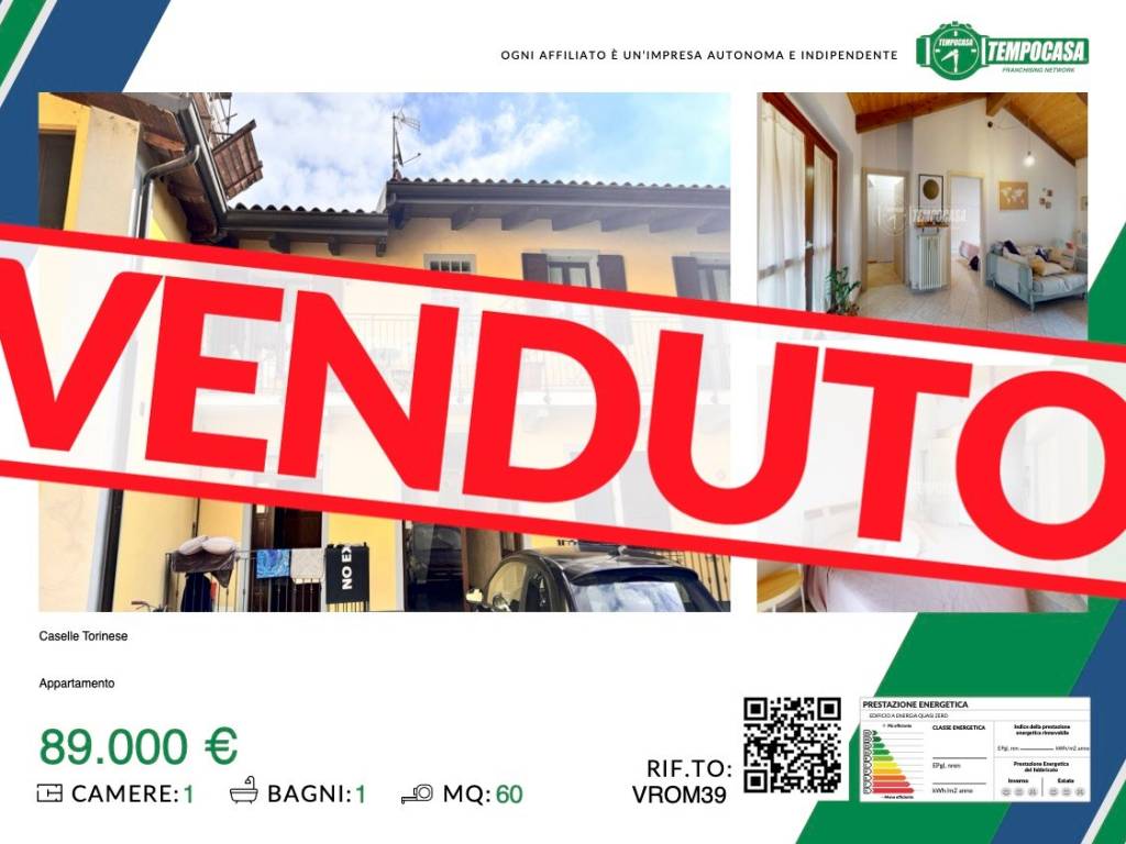 appartamento in vendita a Caselle Torinese