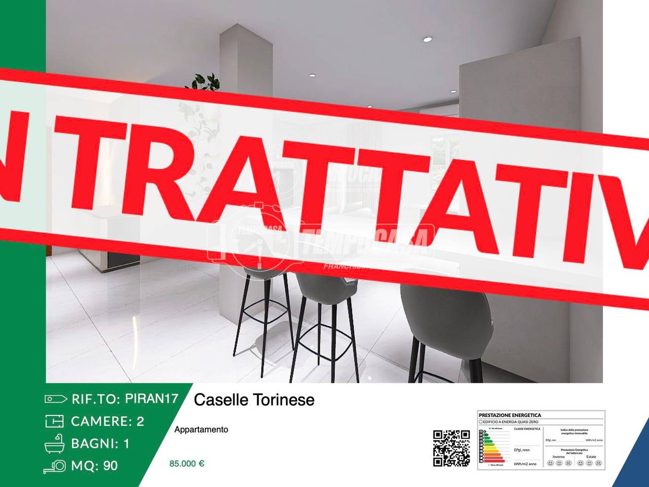 appartamento in vendita a Caselle Torinese