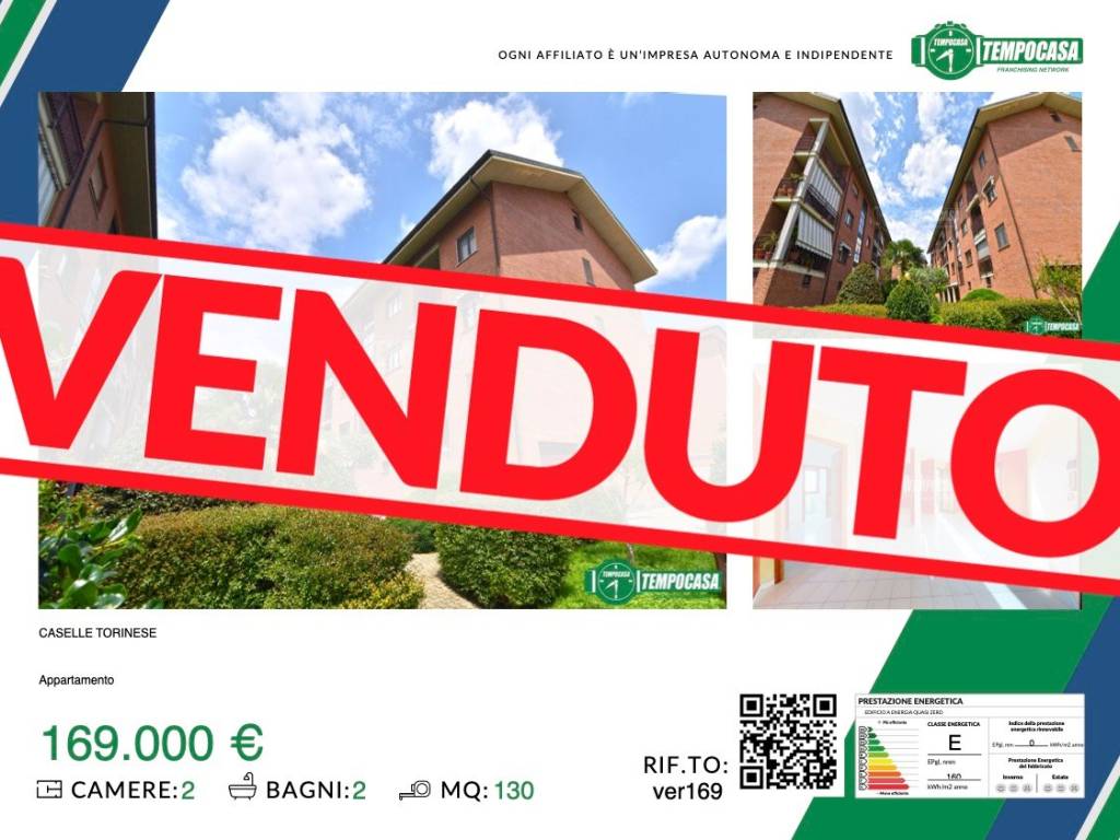appartamento in vendita a Caselle Torinese