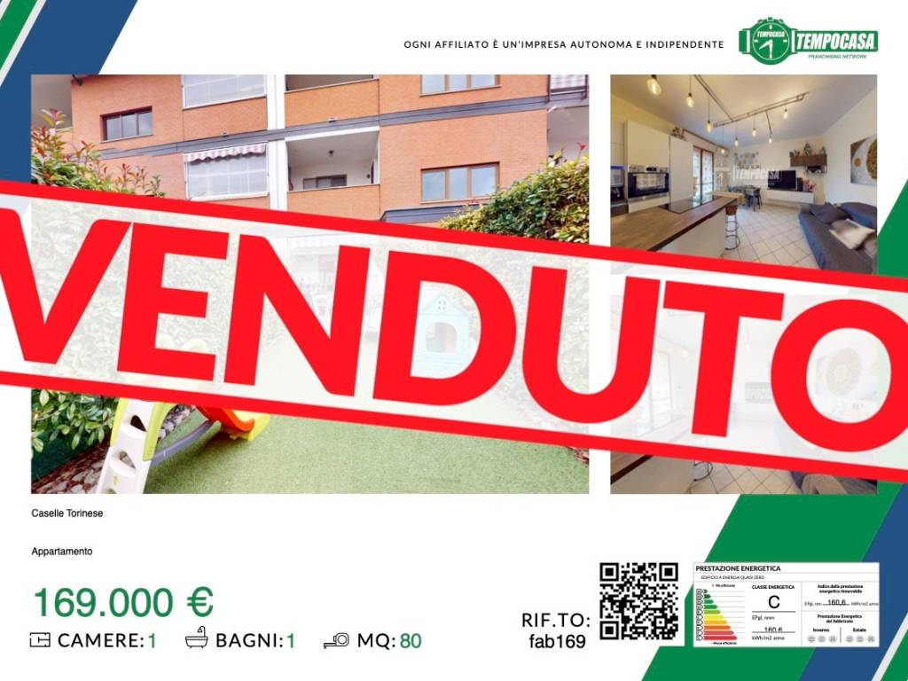 appartamento in vendita a Caselle Torinese