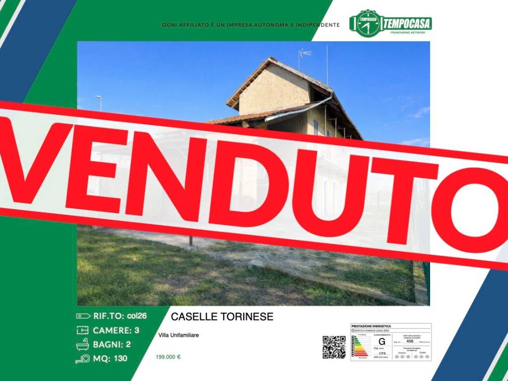 casa indipendente in vendita a Caselle Torinese