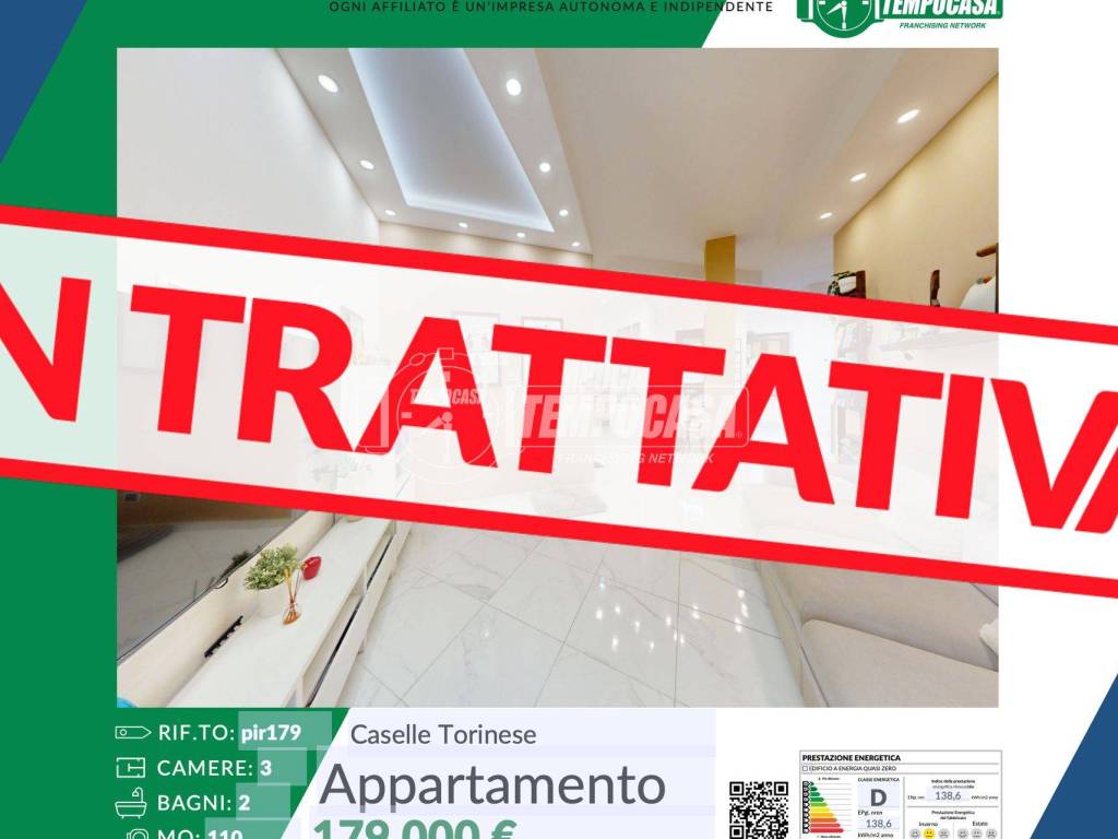 appartamento in vendita a Caselle Torinese