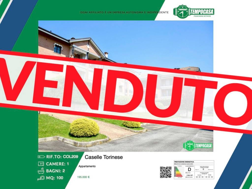appartamento in vendita a Caselle Torinese