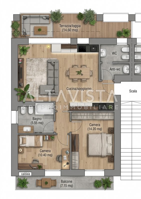 appartamento in vendita a Bedizzole