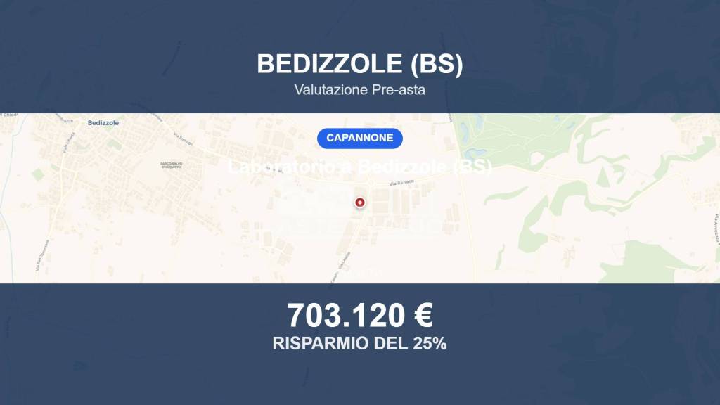 locale commerciale in vendita a Bedizzole