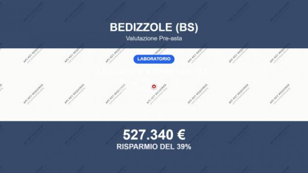 locale commerciale in vendita a Bedizzole in zona Piazza