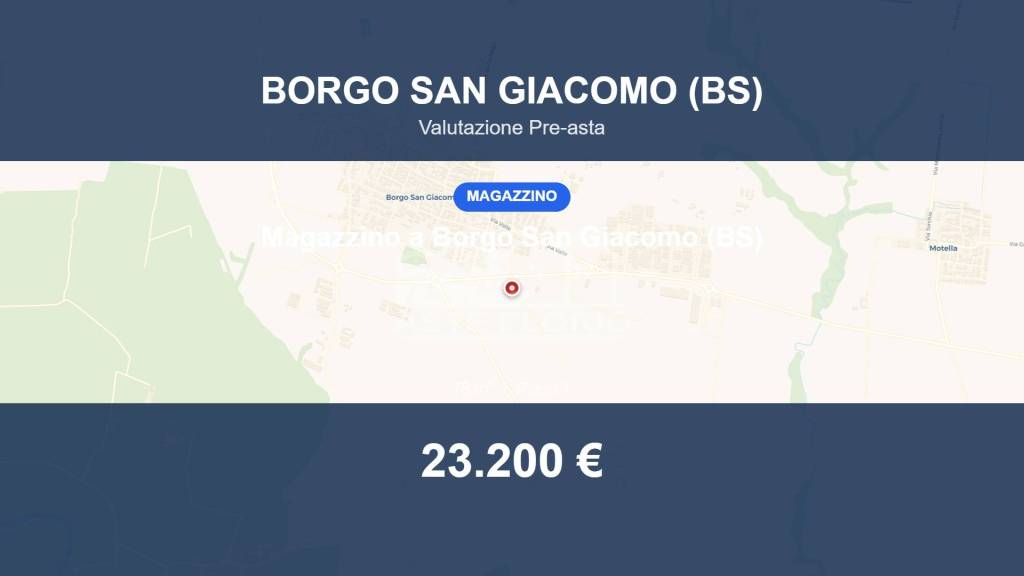locale commerciale in vendita a Borgo San Giacomo