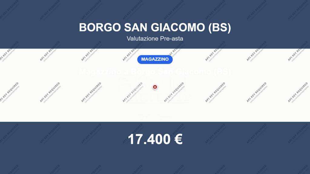 locale commerciale in vendita a Borgo San Giacomo