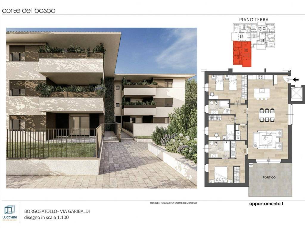 appartamento in vendita a Borgosatollo
