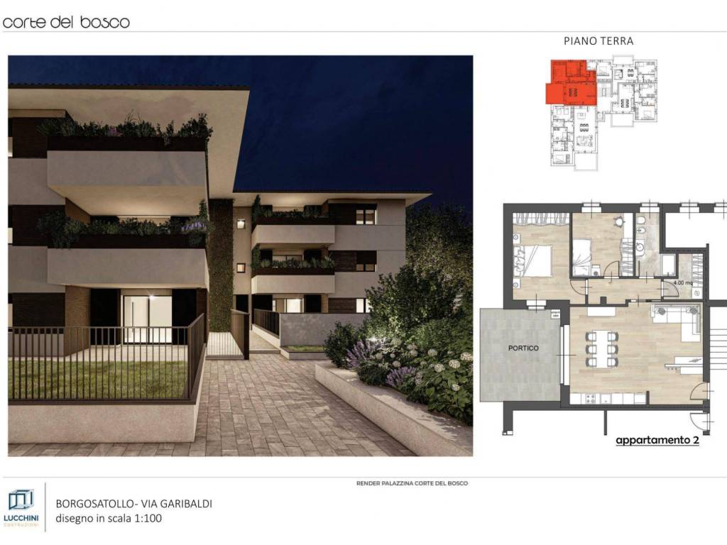 appartamento in vendita a Borgosatollo