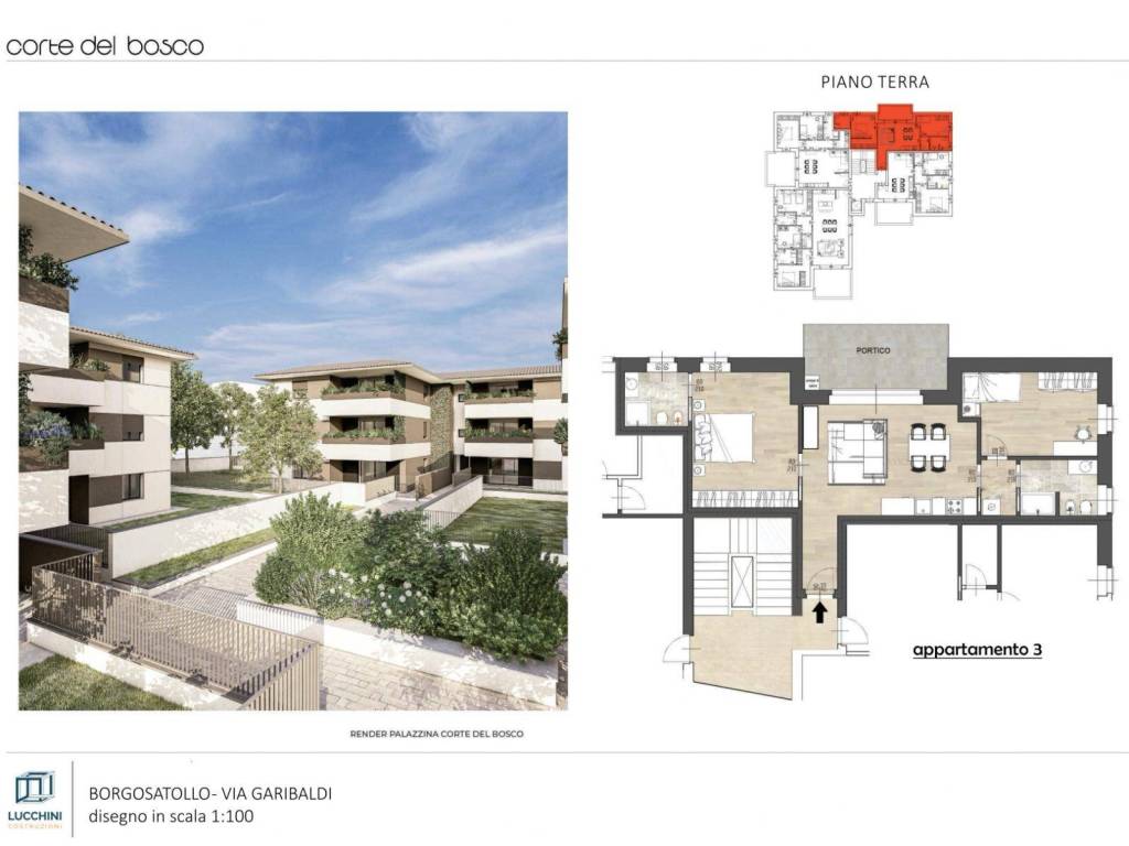 appartamento in vendita a Borgosatollo