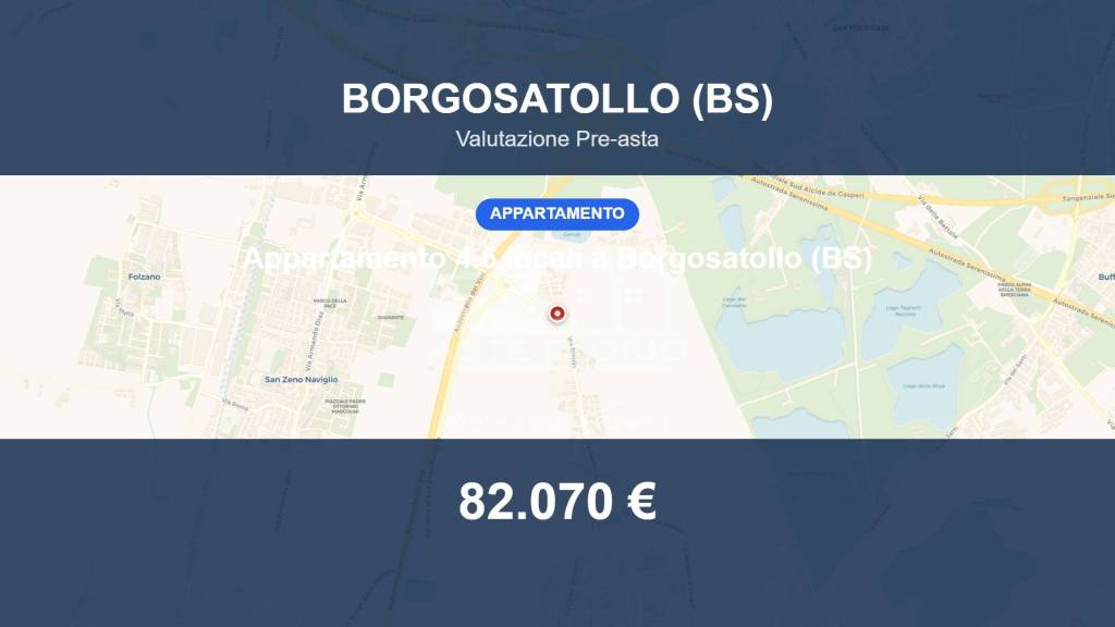 appartamento in vendita a Borgosatollo in zona Gerole