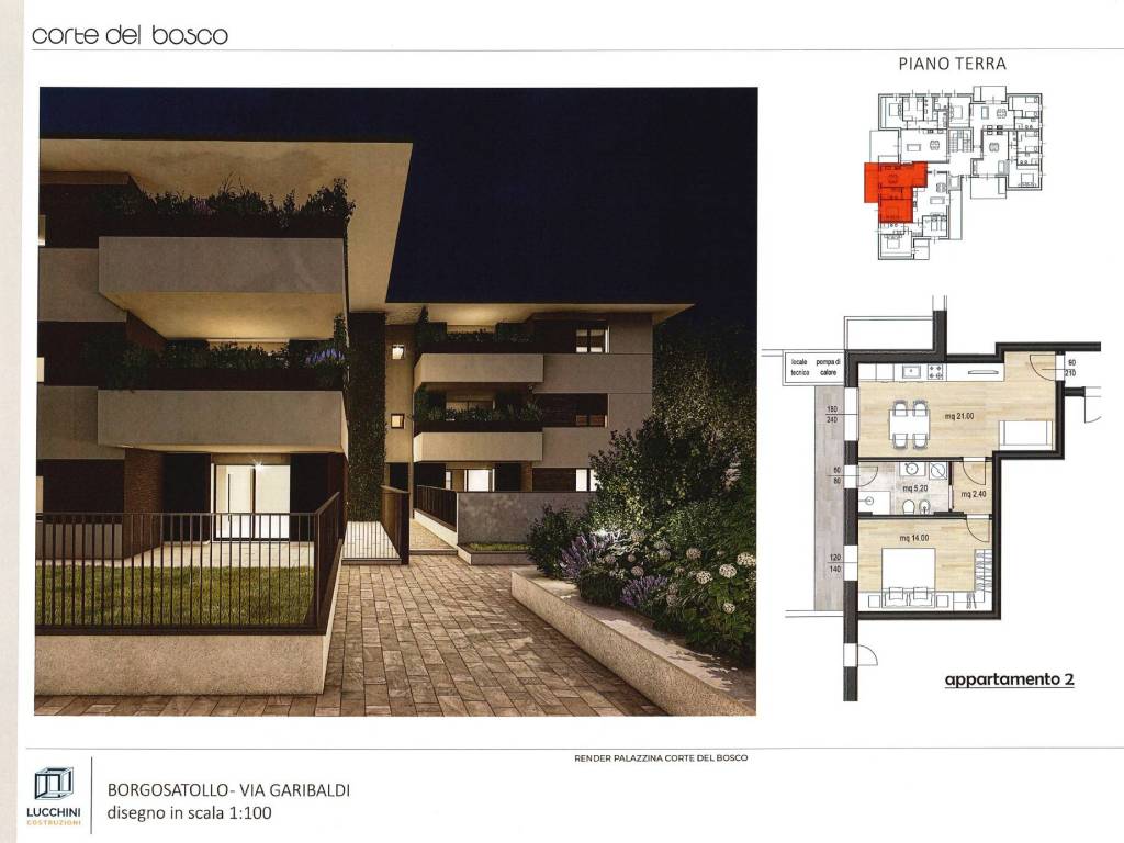 appartamento in vendita a Borgosatollo in zona Venezia