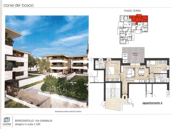 appartamento in vendita a Borgosatollo in zona Venezia