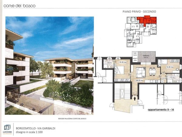 appartamento in vendita a Borgosatollo in zona Venezia