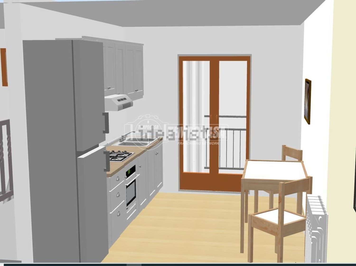 appartamento in vendita a Botticino