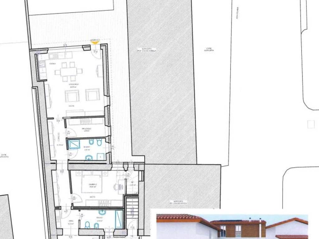 appartamento in vendita a Botticino in zona Botticino Sera