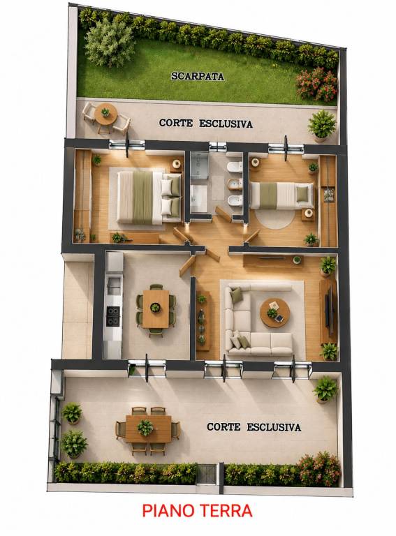 appartamento in vendita a Botticino in zona San Gallo