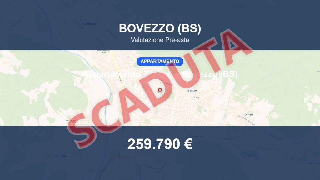 appartamento in vendita a Bovezzo in zona Conicchio
