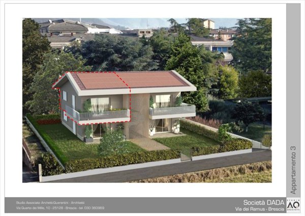appartamento in vendita a Brescia in zona Chiusure