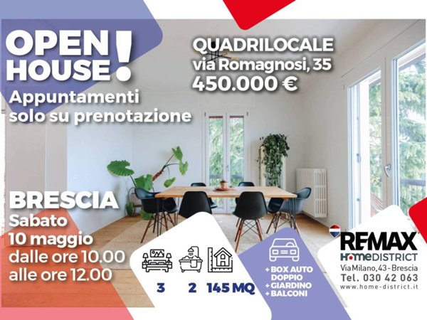 appartamento in vendita a Brescia in zona Porta Venezia