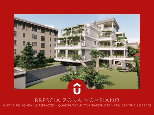 appartamento in vendita a Brescia in zona Mompiano