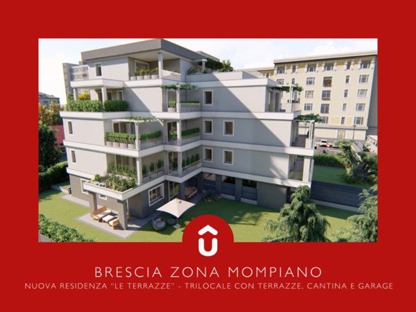appartamento in vendita a Brescia in zona Mompiano