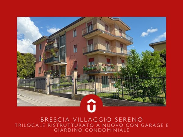 appartamento in vendita a Brescia in zona Villaggio Sereno