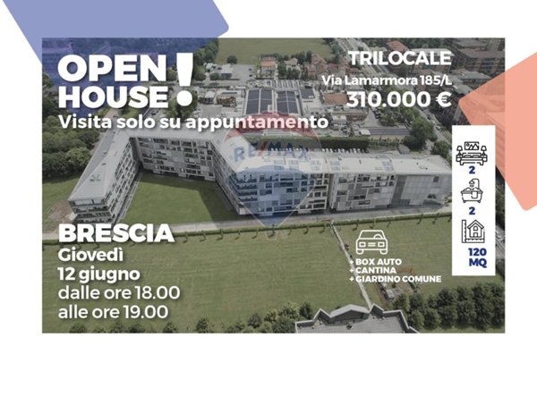 appartamento in vendita a Brescia in zona Villaggio Sereno