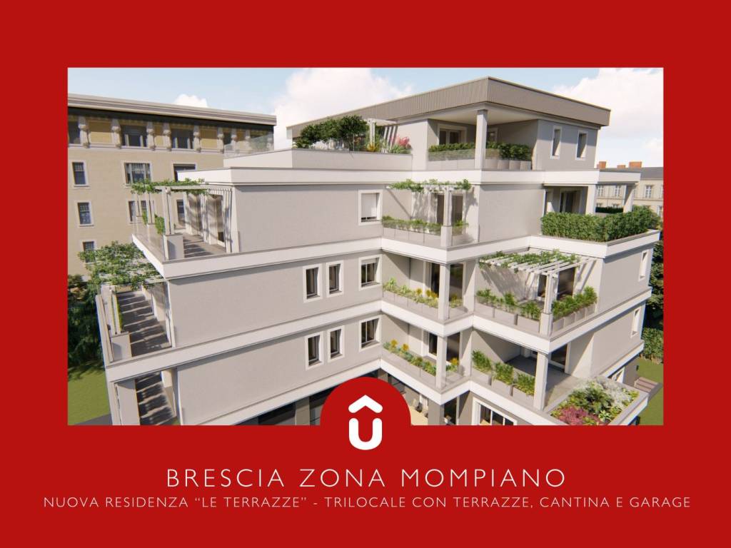 appartamento in vendita a Brescia in zona Mompiano