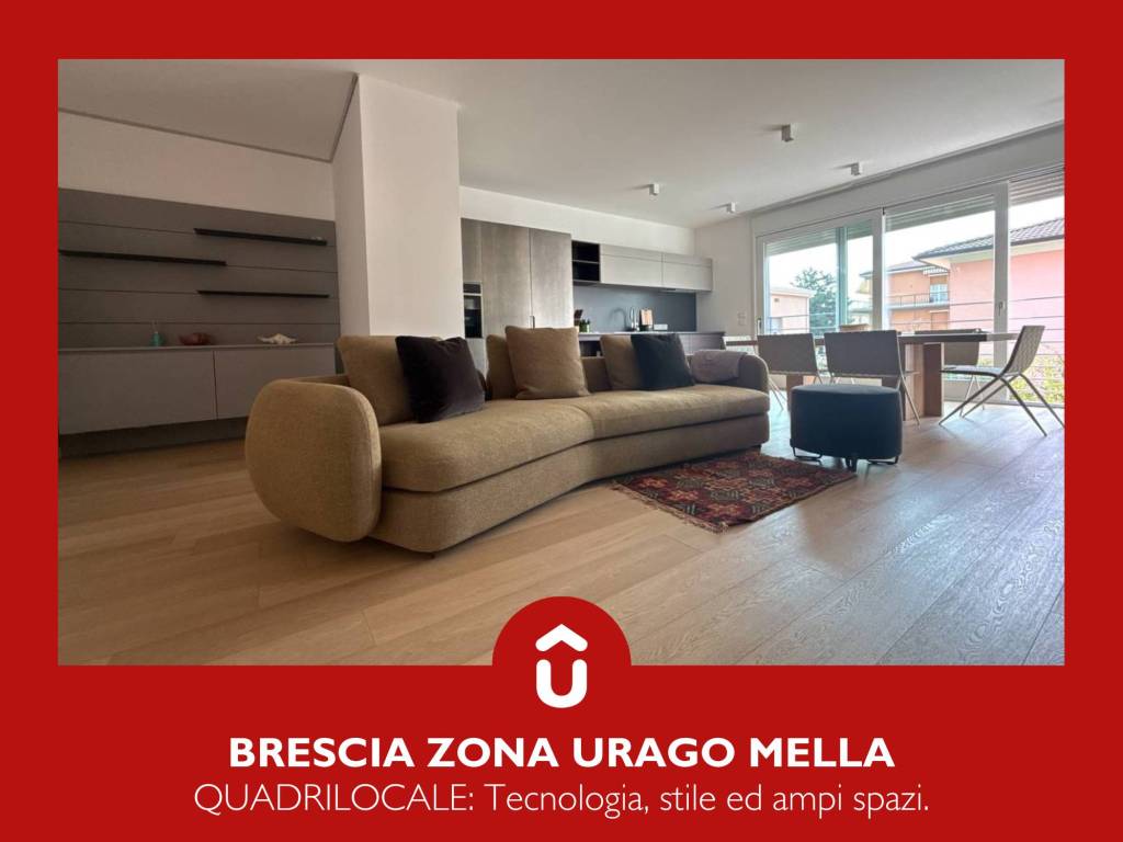 appartamento in vendita a Brescia in zona Urago/Mella