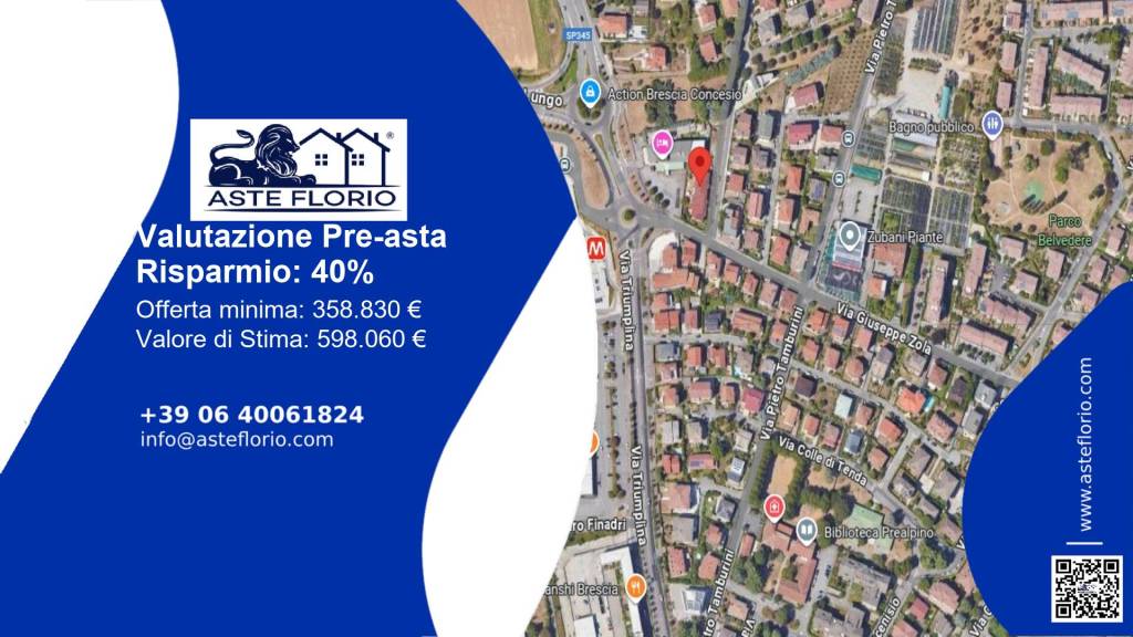 appartamento in vendita a Brescia in zona Villaggio Prealpino