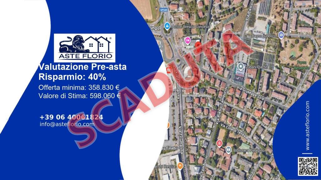 appartamento in vendita a Brescia in zona Villaggio Prealpino