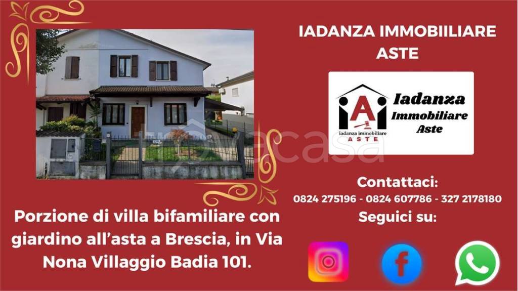 casa indipendente in vendita a Brescia in zona Villaggio Badia