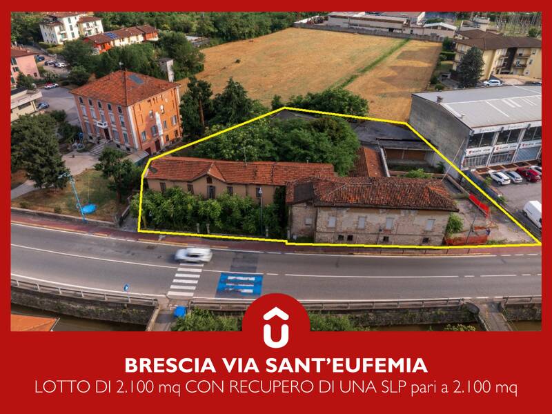terreno edificabile in vendita a Brescia in zona Sant'Eufemia