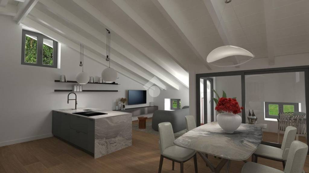 appartamento in vendita a Brescia in zona Mompiano
