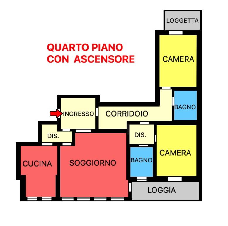 appartamento in vendita a Brescia in zona Centro Storico